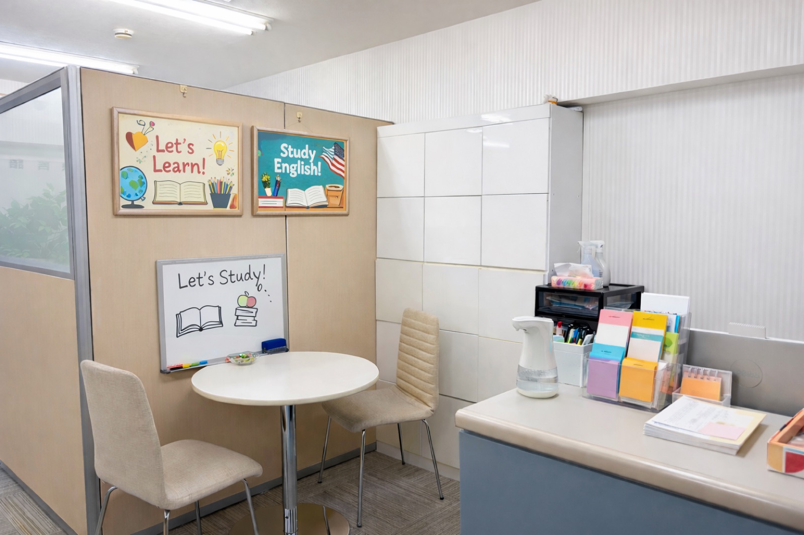 新宿校の受付・教室・学習環境 3